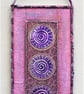 TCW2 - MINI WALL HANGING - 10cm x 20cm Lilac-Purple - Image 2