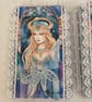Ephemera - Tag Flip Booklet - Blue Angel by Carolee Crafts PB8 - 0016 - Image 3