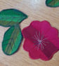 Poppy Textile Brooch - Image 8