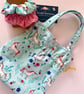 Beautiful Childs Bag - Dolly Bag  with matching hair scrunchies - girls bag set - Image 4