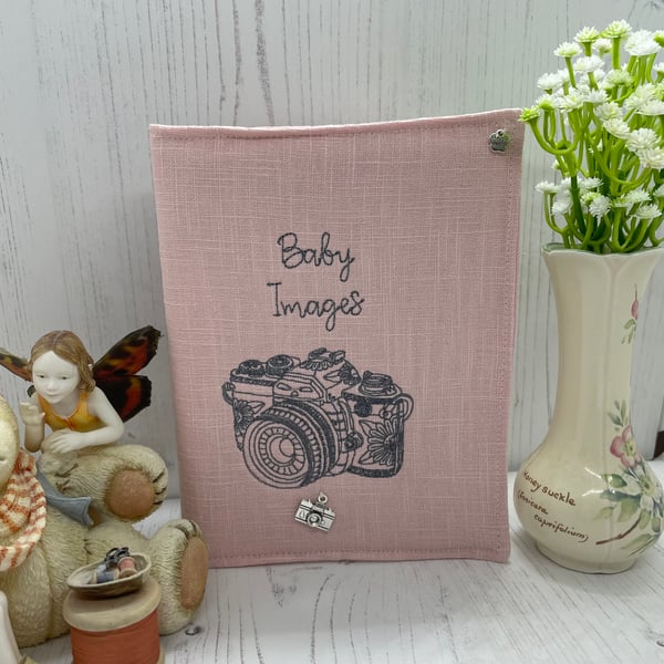 Baby Images Photo Album in Linen PB14