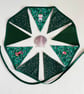 Festive animals - small reversible bunting - Image 2