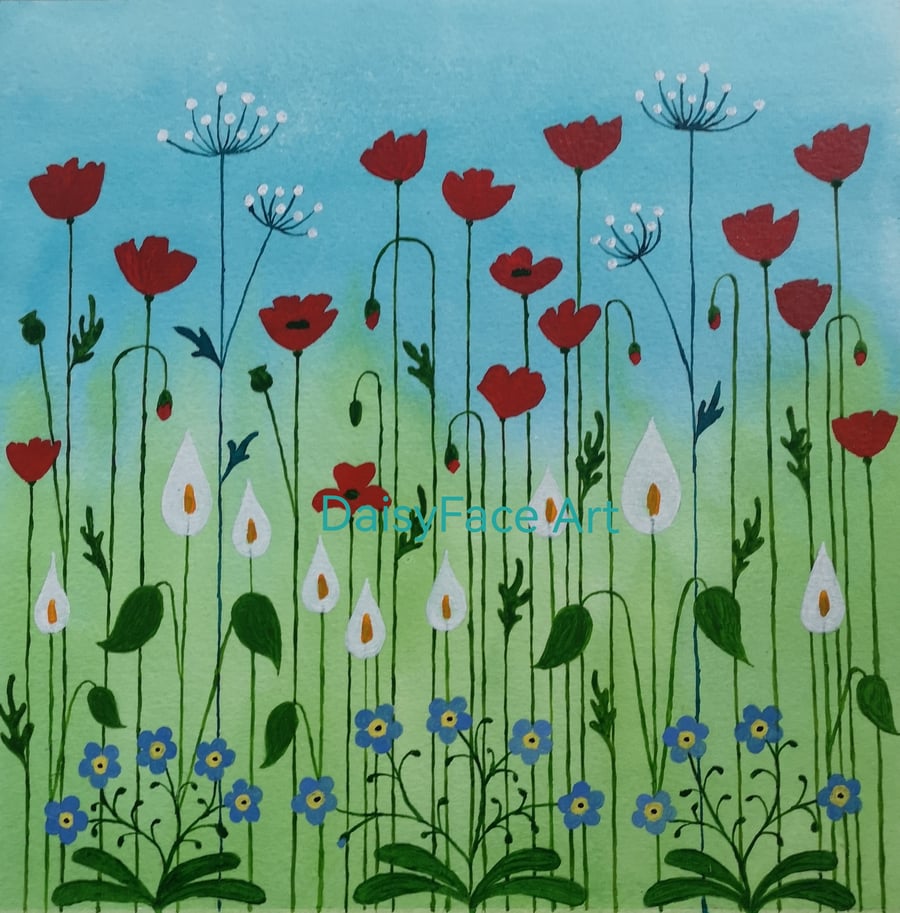 Remember me, forget me not - giclee print