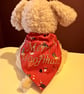 Christmas dog bandana,  dogs in Christmas jumpers, Merry Woofmas! from 4.00 - Image 2