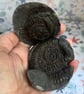 Fossilised Ammonite Split Pair From Whitby Beautifully prepped polished & stands - Image 5
