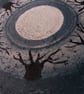 mandala moon - moon art - Image 2
