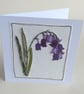 Embroidered Bluebell Card - Image 3