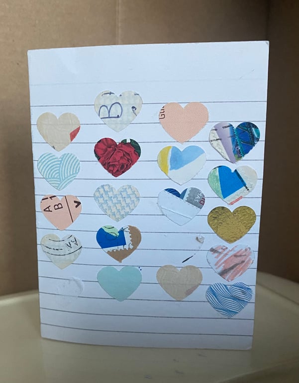 In love with almost everyone card inspired by the band Love