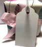 Handmade Teapot Gift Tags: Raspberry Pink Tea Party Favors, Set of 6 - Image 5