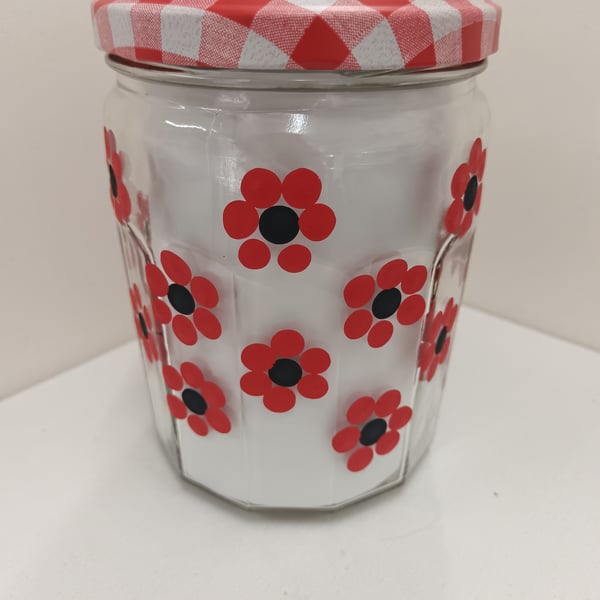 Hand-painted Storage Jar