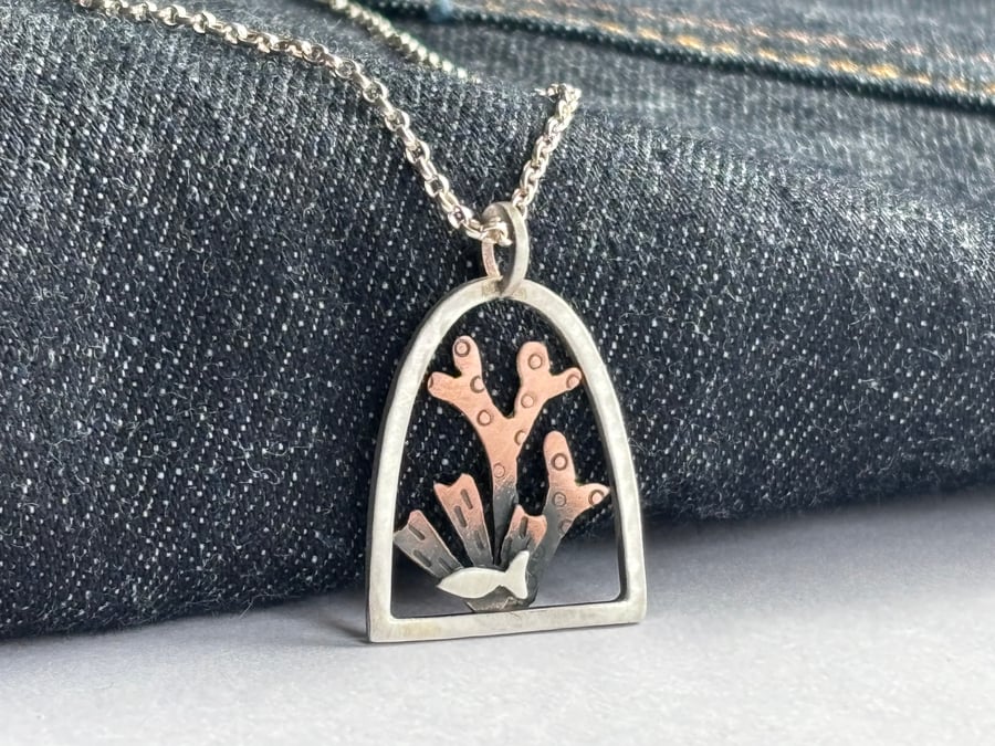 Under the sea little fish pendant 