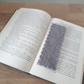 Handwoven Bookmark with 10% Alpaca