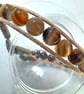 Leather Beaded Wrap bracelet  - Image 1