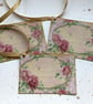 GIFT TAGS. Vintage-style , 'English Rose ' ( set of 3)  - Image 3