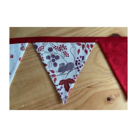 Autumn fields bunting - small