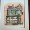 The Enchanted Bookshop, Original Watercolour 