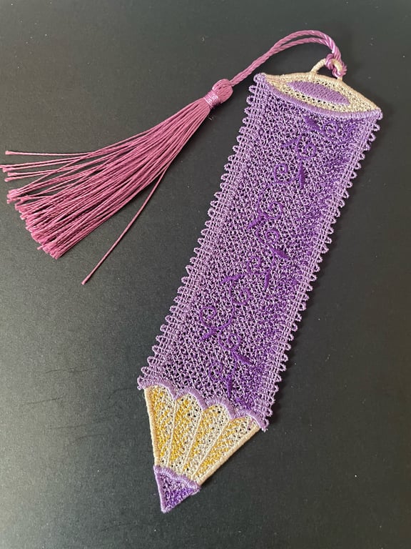 Exquisite Handmade Free Standing Lace Bookmarks