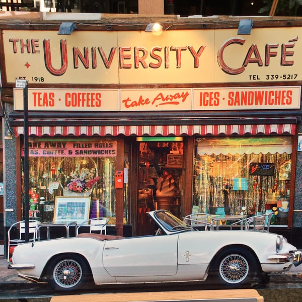 UNIVERITY CAFE, GLASGOW Premium high definition print on aluminium