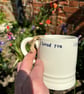 Valentine 'I love you' mug, hand made ceramic - Image 4