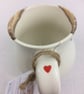 Hare mug, handpainted, earthenware - Image 4