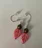 Multicoloured Leaf Bracelet and Earring set - Image 3