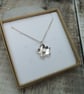 Sterling Silver Flower Necklace - JBJ2026 - Image 2
