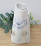 Botanical Blooms Ceramic Vase - Image 3