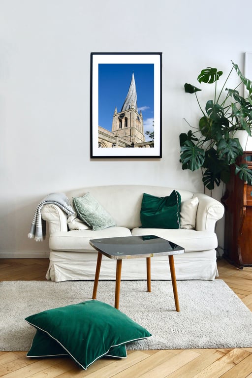 The twisted spire of Chesterfield church
