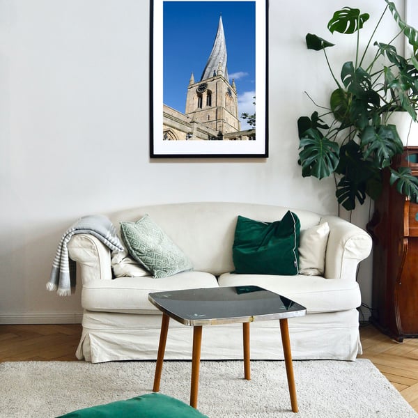The twisted spire of Chesterfield church