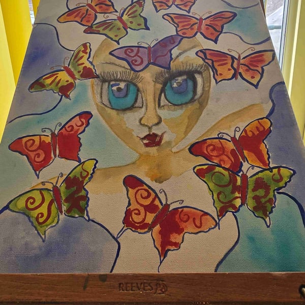 Fae Canvas Painting 