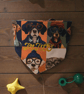 Personalised silky dog bandana