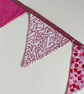 Pink hearts bunting - Image 3