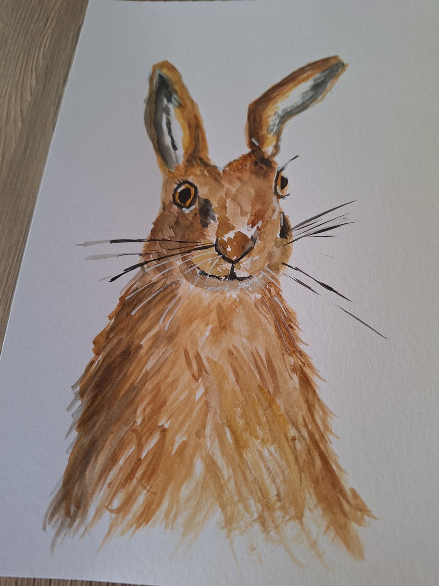 Quirky woodland rabbit