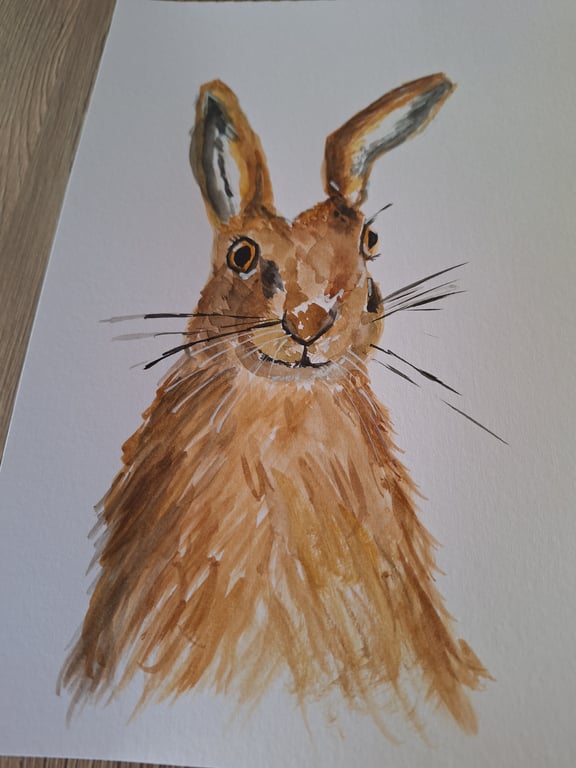 Quirky woodland rabbit