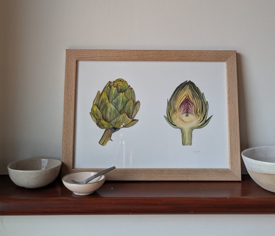 A4 framed print 
