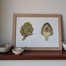 A4 framed print 
