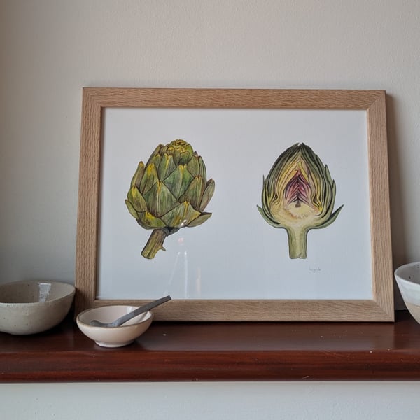 A4 framed print 