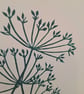 Cow parsley print. 'In the hedgerows' - Image 5