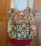 Indian block print shoulder bag: patchwork design - Image 4