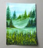 original art watercolour landscape painting ( ref FA72 T3