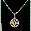 OOAk Pentangle, Pentagram necklace