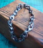 Twisted Bike Chain Bracelet 