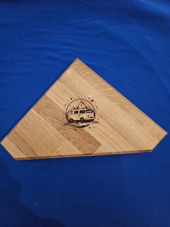 Caravan oak chopping board 