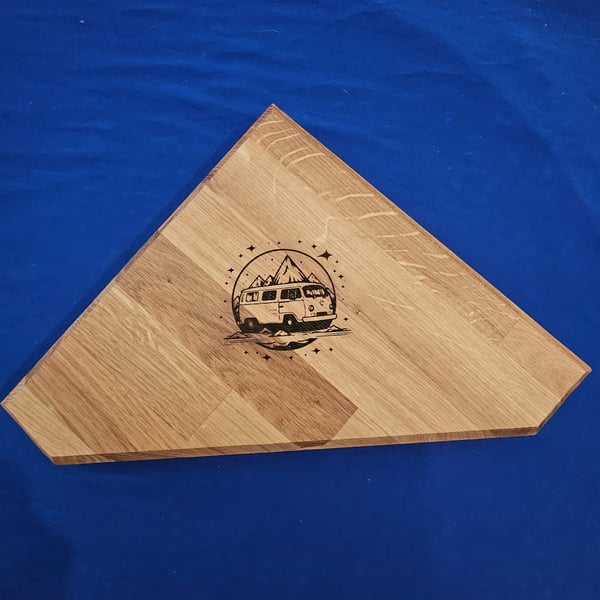 Caravan oak chopping board 