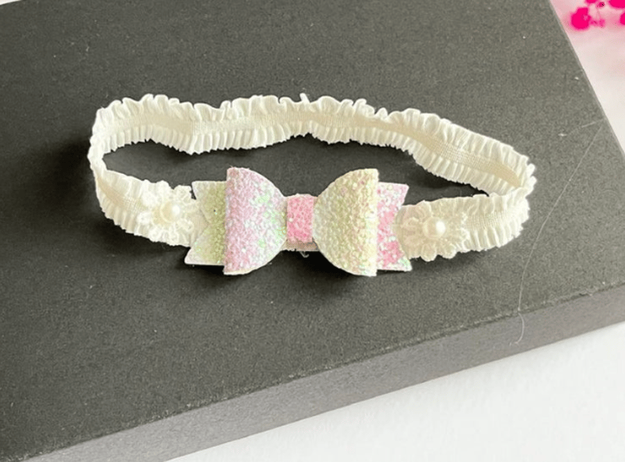 42cm Baby Headband, Baby Shower Gift, Girl Hair Accessories  HB043