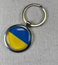 Ukraine Flag Keyring