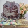 Greeting card and handbag dangle gift set - Birthday Card - 2025.0003 - PB6