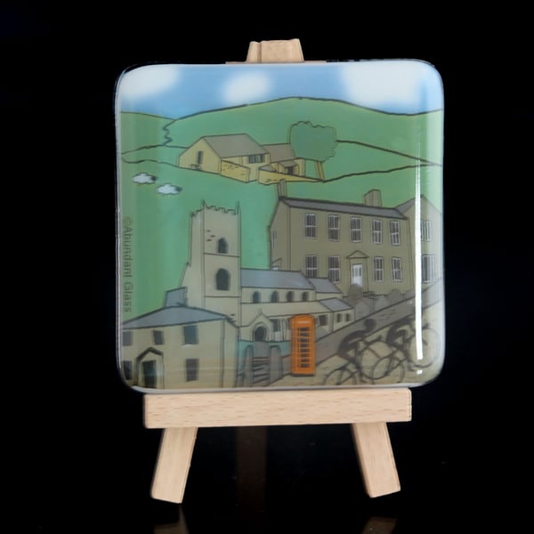 Haworth Cyclist Coaster - Inspired by Tour de France coming to Yorkshire