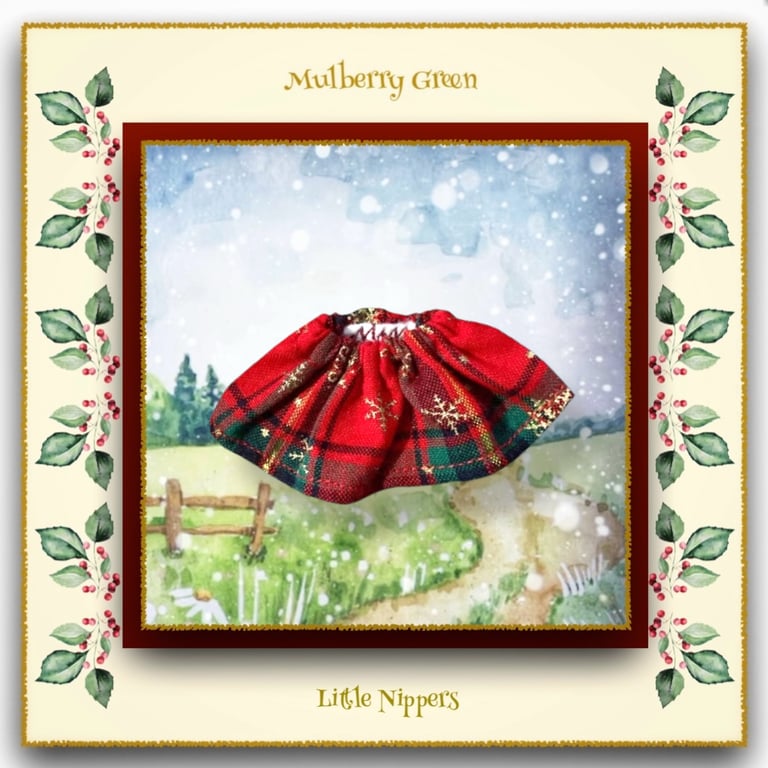 Little Nippers Tartan Skirt