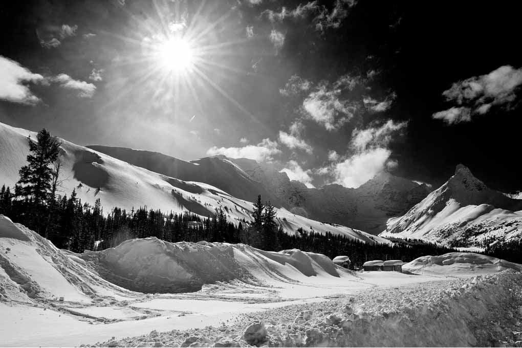 Canadian Rocky Mountains Icefields Parkway Canada Photograph Print
